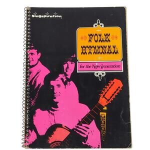 Songbook Folk Hymnal Now Generation 1970 Singspiration Series Church Music VTG